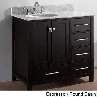 Virtu Usa Caroline Avenue 36 inch Single sink Bathroom Vanity Set