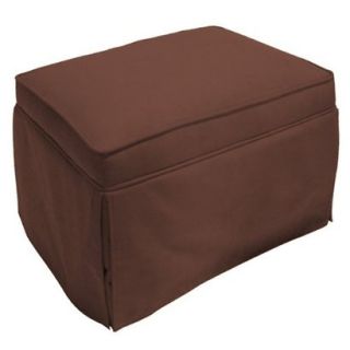 Glider Ottoman Willow Glider Ottoman   Chocolate