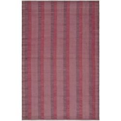 Handmade Thom Filicia Danforth Indian Red Outdoor Rug (6 X 9)