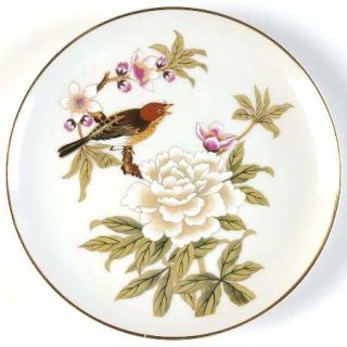Sheffield Chinese Garden Salad Plate, Fine China Dinnerware   Birds & Flowers, S