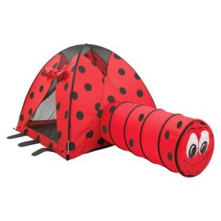 PACIFIC PLAY TENTS LadyBug Tent and Tunnel