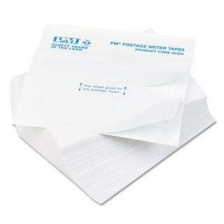 Pm Company Postage Meter Double Tape Sheets