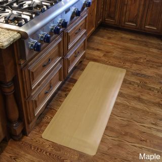 Comfort Style Wood Grain Cushion Mat (1 Ft 6 In X 3 Ft)