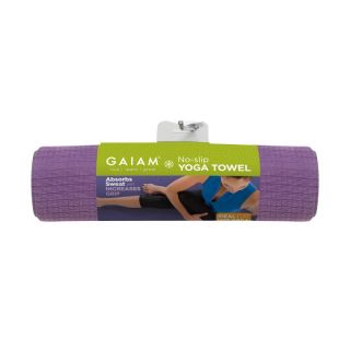 Gaiam Yoga No Slip Towel/Travel Mat Multicolor   05 59268