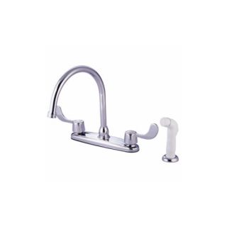 Elements of Design EB782 Universal Centerset Kitchen Faucet With Spray
