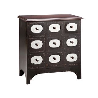 Alsfeld 9 drawer Antique Charcoal Accent Chest