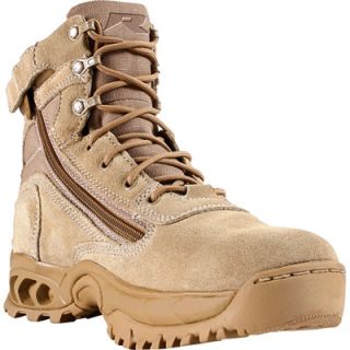Ridge 7in. Desert Storm Zipper Boot   Sand, Size 10 1/2 Wide, Model# 3003Z
