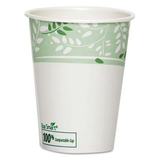Dixie Eco Smart Pla lined Hot 9 oz Paper Cups