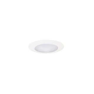 Halo 270PS Recessed Lighting Trim, 6 Compact Fluorescent Shower Trim White with Frosted Glass Lens