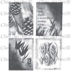 Chapel Road Cling Mounted Rubber Stamp Set 5.75 X6.75  Artishapes 1