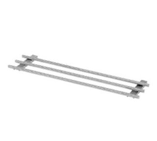 Piper Products 12x88 in Removable Tray Slide, 3 Bar, 6 Opening, Stainless