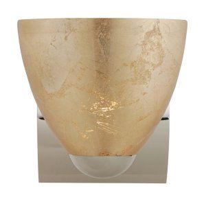 Besa Lighting BEL 1WZ 7572GF PN Sasha II Wall Sconce