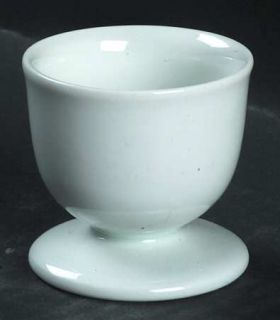 Arzberg Arzberg White (Shape 1382) Single Egg Cup, Fine China Dinnerware   1382