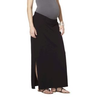Liz Lange for Target Maternity Knit Maxi Skirt   Black S