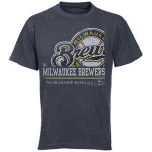 Milwaukee Brewers Majestic MLB Youth Submariner T Shirt