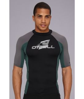 ONeill Skins S/S Crew Mens Swimwear (Black)