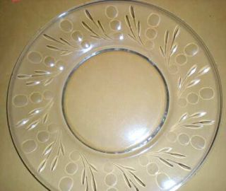 Fostoria Spinet Luncheon Plate   Stem #6033, Cut #821