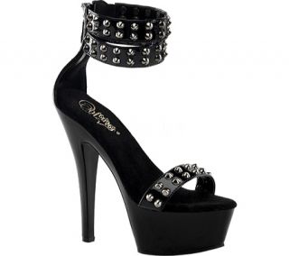Womens Pleaser Kiss 272   Black/Black/Black Dress Shoes