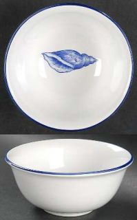 Williams Sonoma Wso11 Coupe Cereal Bowl, Fine China Dinnerware   Blue Shells & B