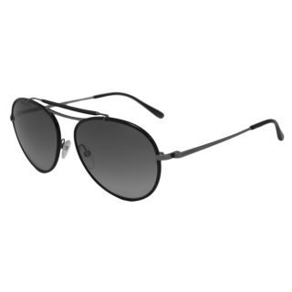 Tom Ford Mens Tf0247 Burke Black/grey Aviator Sunglasses