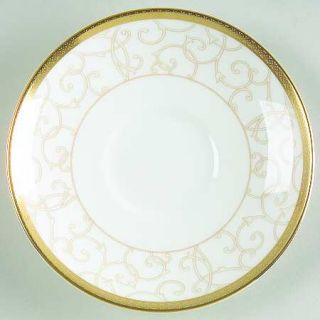 Wedgwood Celestial Gold Saucer, Fine China Dinnerware   Fine Bone, Cream/Gold Sc