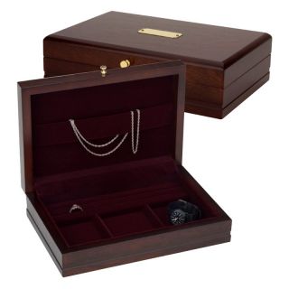 Reed & Barton Man of the Year Jewelry Box   12W x 3.5H in. Multicolor   635MR
