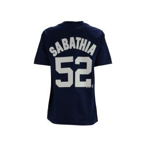 New York Yankees C.C. Sabathia Majestic MLB Youth Player Tee