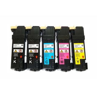 Compatible Xerox Phaser 6140 106r01480 106r01477 106r01478 106r01479 Toner Cartridges (pack Of 5 2k/1c/1m/1y) (Black Cyan Magenta YellowPrint yield at 5% coverage BlackYields up to 3,000 Pages; C,M,Y Yields up to 2,500 PagesNon refillableModel PTX 61