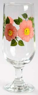 Franciscan Desert Rose (England/ Portugal Bkstamp) 12 Oz Glassware Iced Tea, Fin