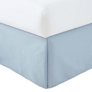 JCP Home Collection jcp home Pleated Bedskirt, Blue/Tan