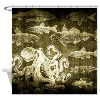  Octopus Shower Curtain  Use code FREECART at Checkout