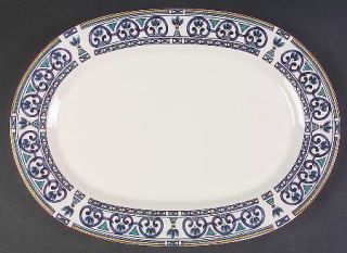 Pfaltzgraff Capistrano 14 Oval Serving Platter, Fine China Dinnerware   Portfol