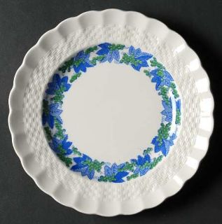 Spode Valencia Blue/Green On White Bread & Butter Plate, Fine China Dinnerware  