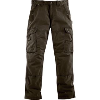 Carhartt Cotton Ripstop Pant   Dark Coffee, 40in. Waist x 32in. Inseam, Model#