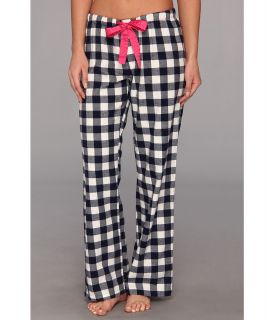 P.J. Salvage Queen of Hearts Peached Twill Pajama Pant Womens Pajama (Navy)