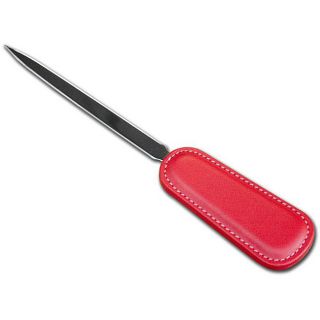 Dacasso Red Leather Letter Opener