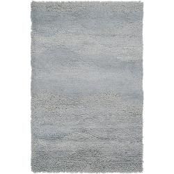 Candice Olson Hand woven Gray Topaque Wool Rug (5 X 8)