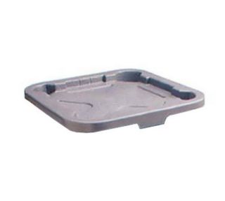 Rubbermaid 40 gal Square BRUTE Container Lid   Gray