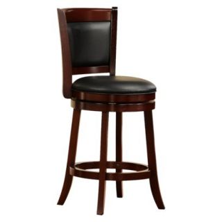 Counter Stool Piacenza Upholstered Counterstool   Red Brown (Cherry) (24)