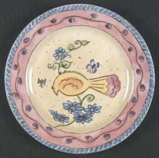 Sango Birds And The Bees Salad Plate, Fine China Dinnerware   Zipkin,Various Bir