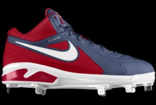 Nike Air MVP Elite 3/4 Metal iD Custom Mens Baseball Cleats   Blue