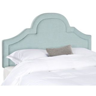 Kerstin Sky Blue Arched Headboard (full) (Sky blueMaterials Plywood and terelyne/ cotton fabricDimensions 53.7 inches high x 55.9 inches wide x 3.3 inches deepThis product will ship to you in 1 box.Assembly required )