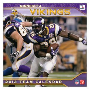 Minnesota Vikings 2012 Wall Calendar