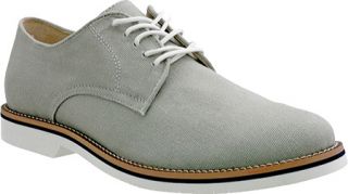Mens Bass Clifton 1   Light Gray Canvas Lace Up Shoes
