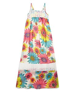 Truly Me Girls Daisy Maxi Dress   Pink