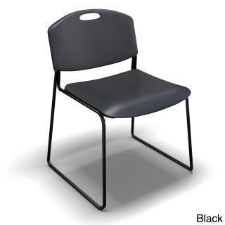 Mayline Event Series 2300sc Stacking Chairs (pack Of 4) (Black frame/blue poly seatsMaterials 16 gauge 5/8 inch round high strength steel tubing, polypropyleneWeight capacity 250 pounds Model No 2300SCSeat height 17.5 inchesDimensions 31 inches high 