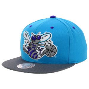 Charlotte Hornets Mitchell and Ness NBA XL Reflective 2 Tone Snapback Hat