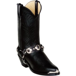 Durango 11in. Harness Western Boot   Black, Size 8, Model# DB560