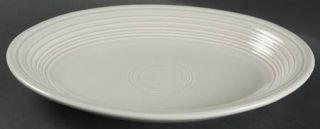 Homer Laughlin  Fiesta Gray (Pearl) (Newer) 11 Oval Serving Platter, Fine China