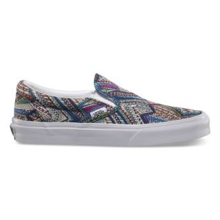 Abstract Classic Slip On Womens Shoes Multi In Sizes 6.5, 7, 8.5, 8, 9, 7.